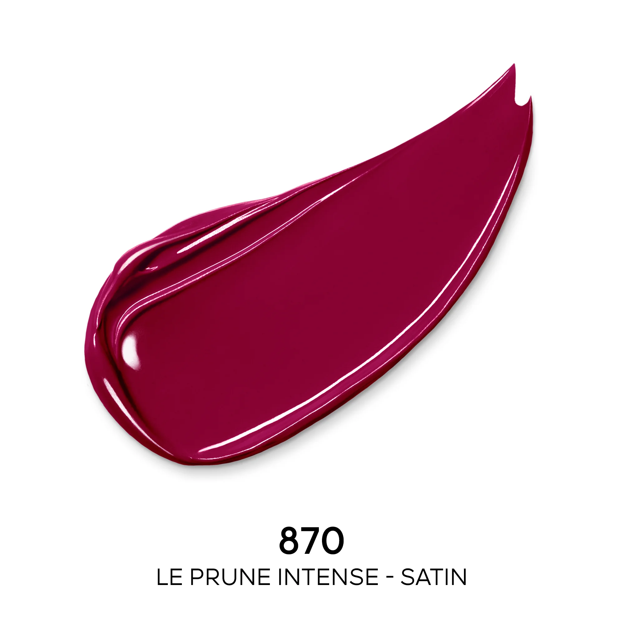 ROUGE G La recharge - Le rouge à lèvres soin personnalisable |- 870 LE PRUNE INTENSE - SATIN
