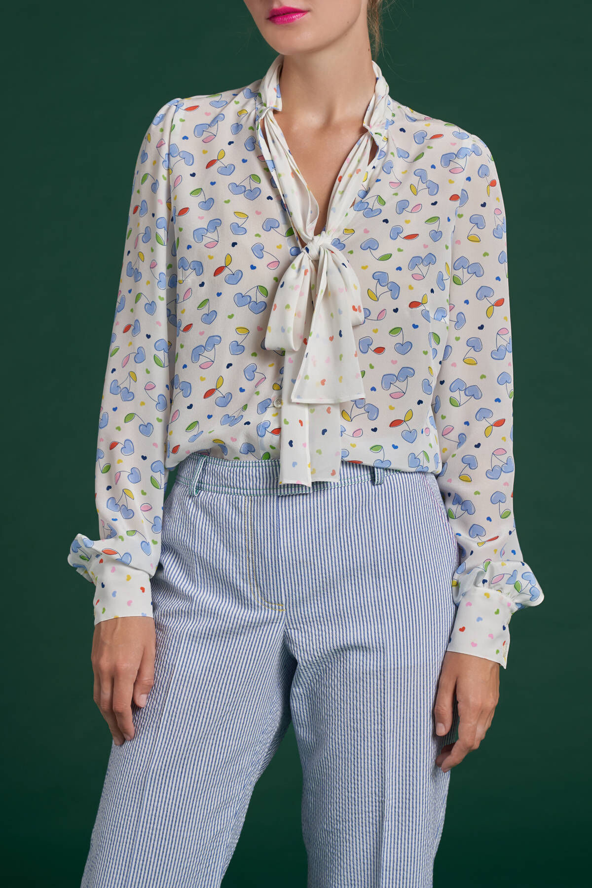 Maison Common| Damen Bluse aus Seide