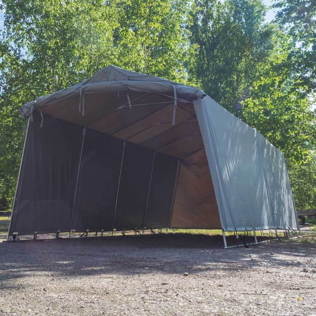 Fornorth Garagetelt 2,7x5,1m, Lysegrå