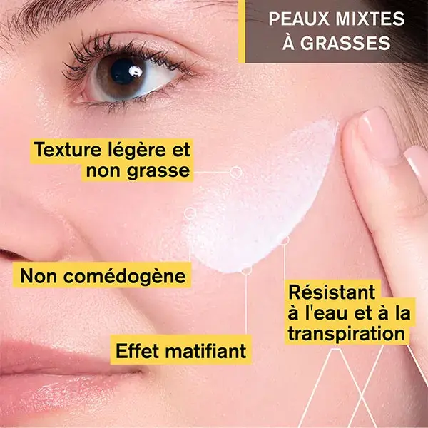 Protetor solar facial matificante Uriage Bariésun FPS 50+ 50ml