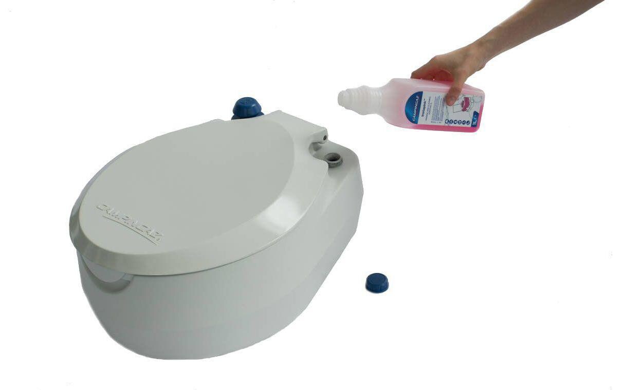 Toilettenzusatz Instapink Rinse 1 lCamping-WC Reiniger