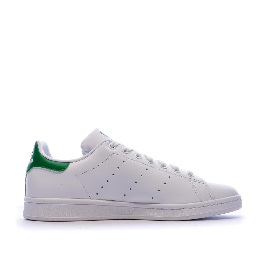Adidas Baskets Stan Smith Blanches/Vertes Homme Adidas M20324