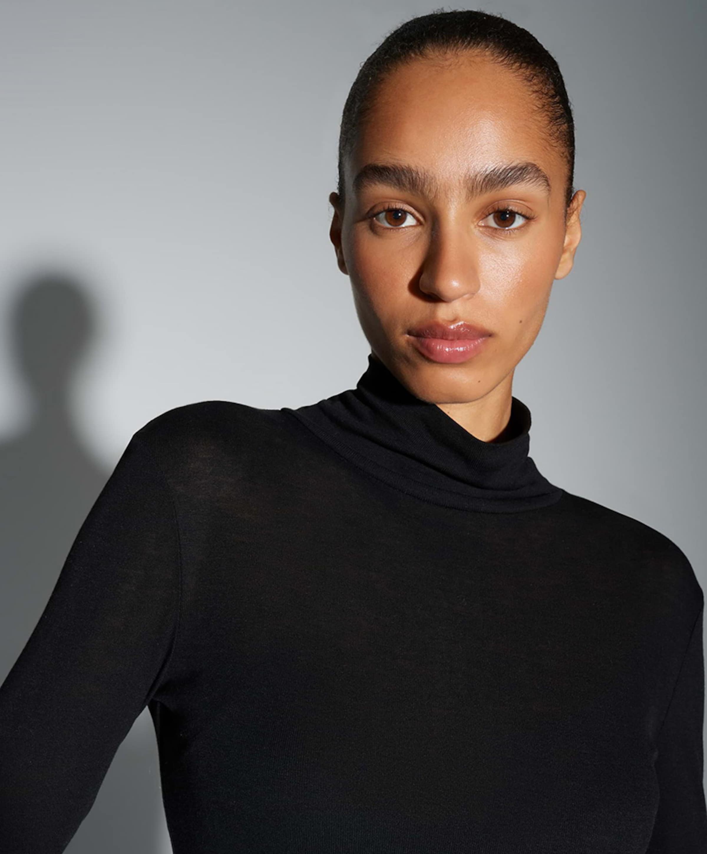 OPUS Dames longsleeve zwart