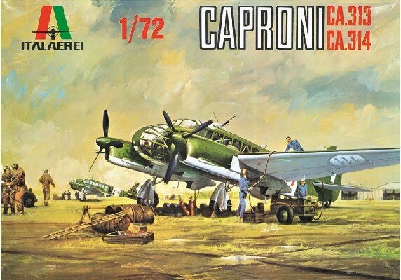 Italeri - Caproni Fly Byggesæt - Special Edition - 1:72 - 106