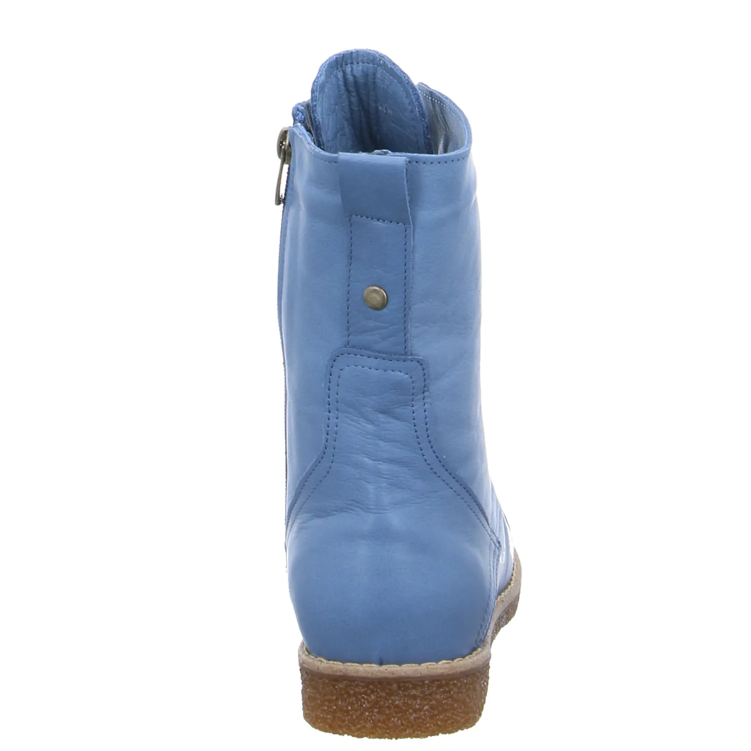 ANDREA CONTI Boot Jeansblau Leder  mit Wechselfussbett
