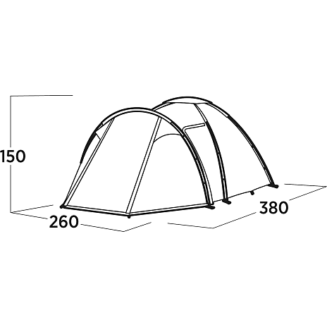 Easy Camp lomsdal kuppteltelt
