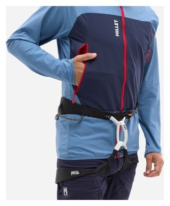 Veste Softshell Millet Fusion Xcs Bleu Homme