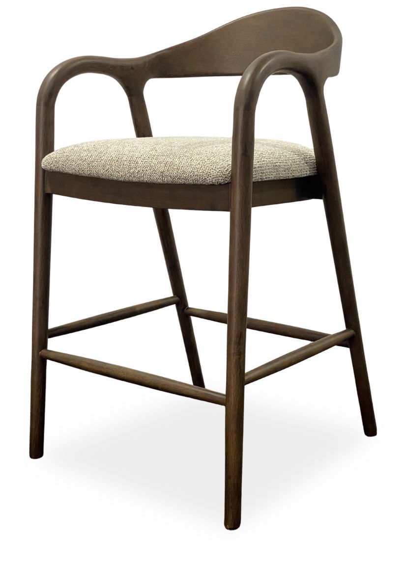 Barkruk S4651 Mocca Fancy Mihara B57 x D61 x H95 cm