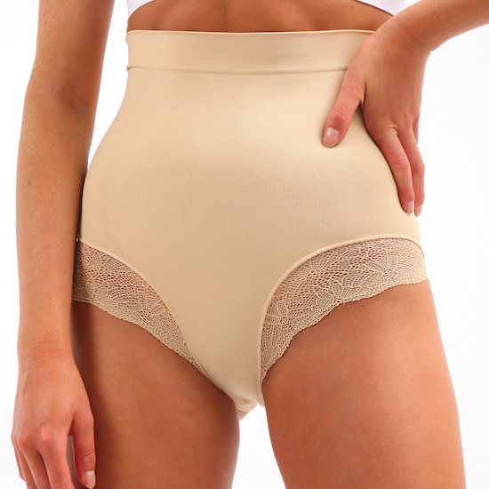 Culotte dentelle minceur   Beige        de               Lytess