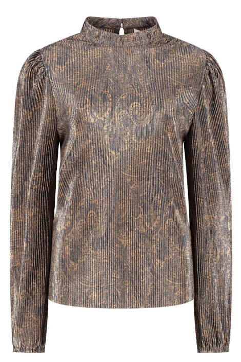 Studio Amaya taupe dames t-shirt