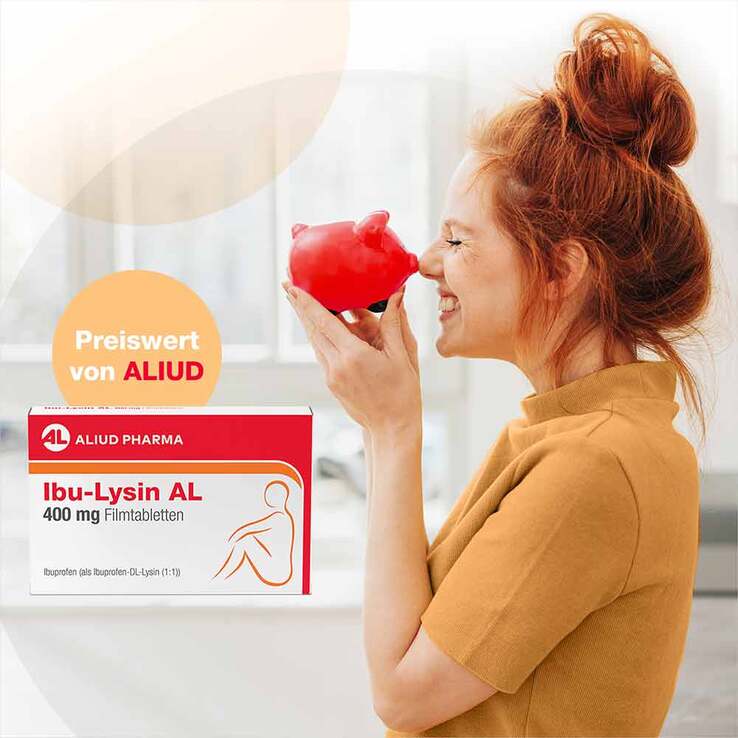 Ibu-Lysin AL 400 mg Filmtabletten, 10 St