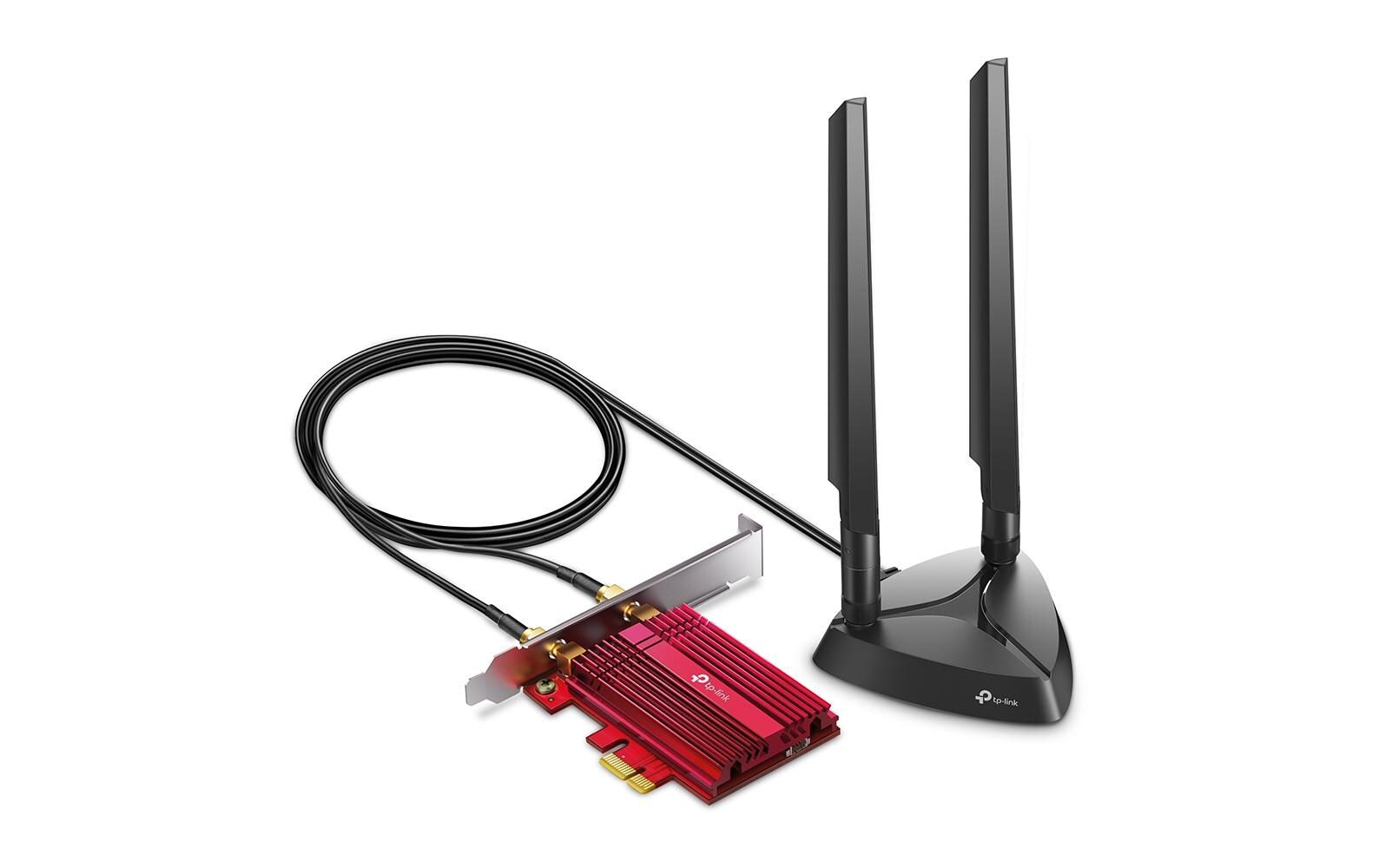 WLAN-AX PCIe Adapter Archer TXE75EAXE5400 Wi-Fi 6E Bluetooth 5.2 PCIe Adapter