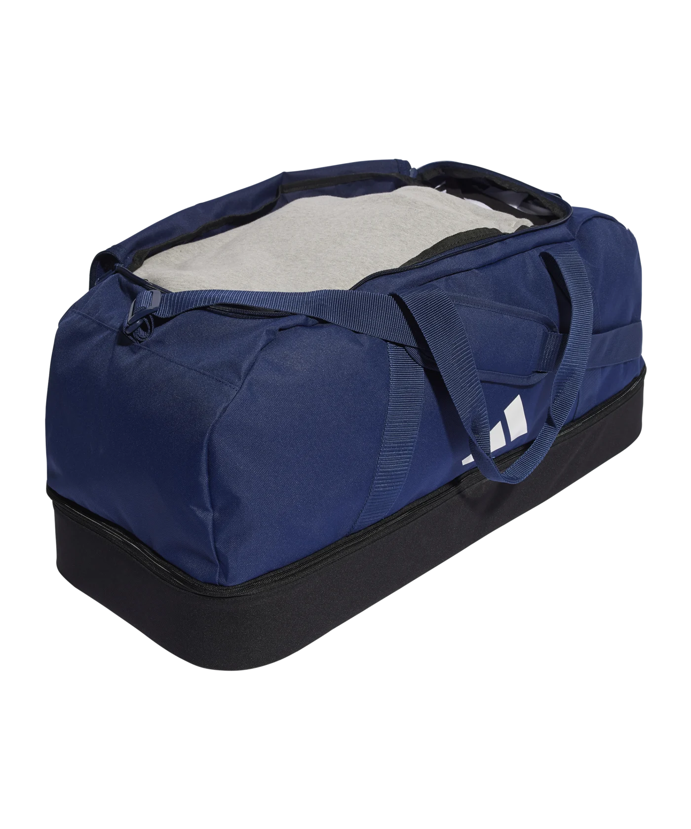 adidas Tiro League Duffel Bag Gr. L Blau Weiss