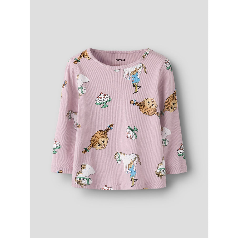 Køb Name It Keepsake Lilac Nmfsoca Pippi Ls Top Sky