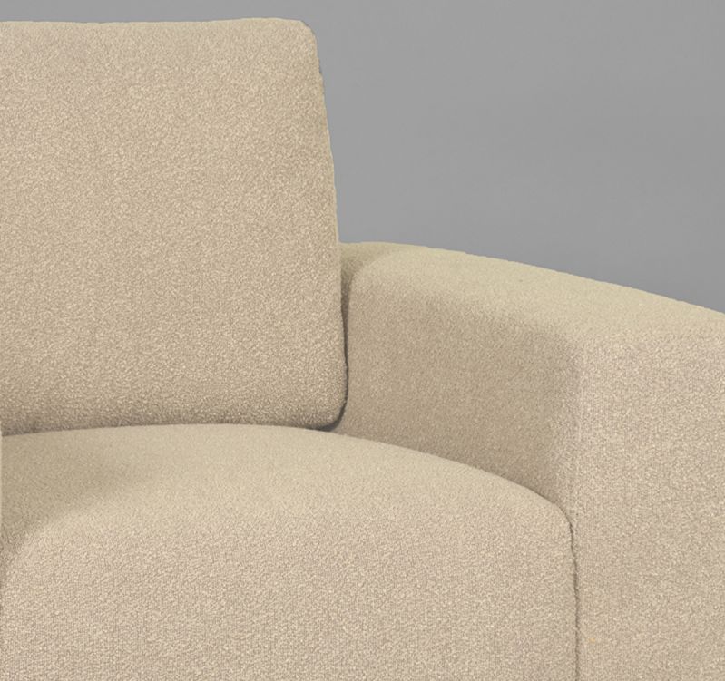 LABEL51 Ferraro Bank - Naturel - Boucle - 1-Zits - -