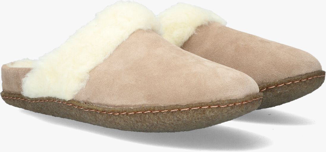 taupe sorel pantoffels nakiska slide