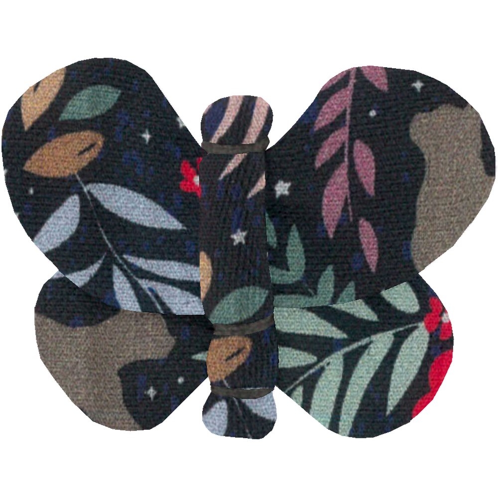 Barrette Petit Papillon Nuit Féline