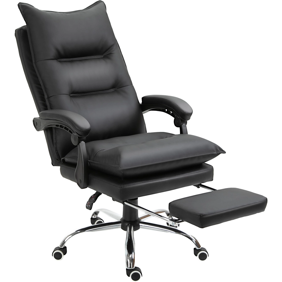 Vinsetto Bürostuhl höhenverstellbar schwarz