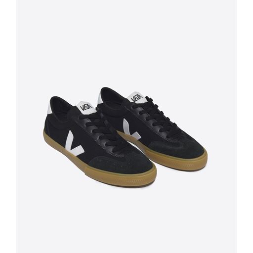 Veja Volley Sneakers, Black-White-Natural, 40