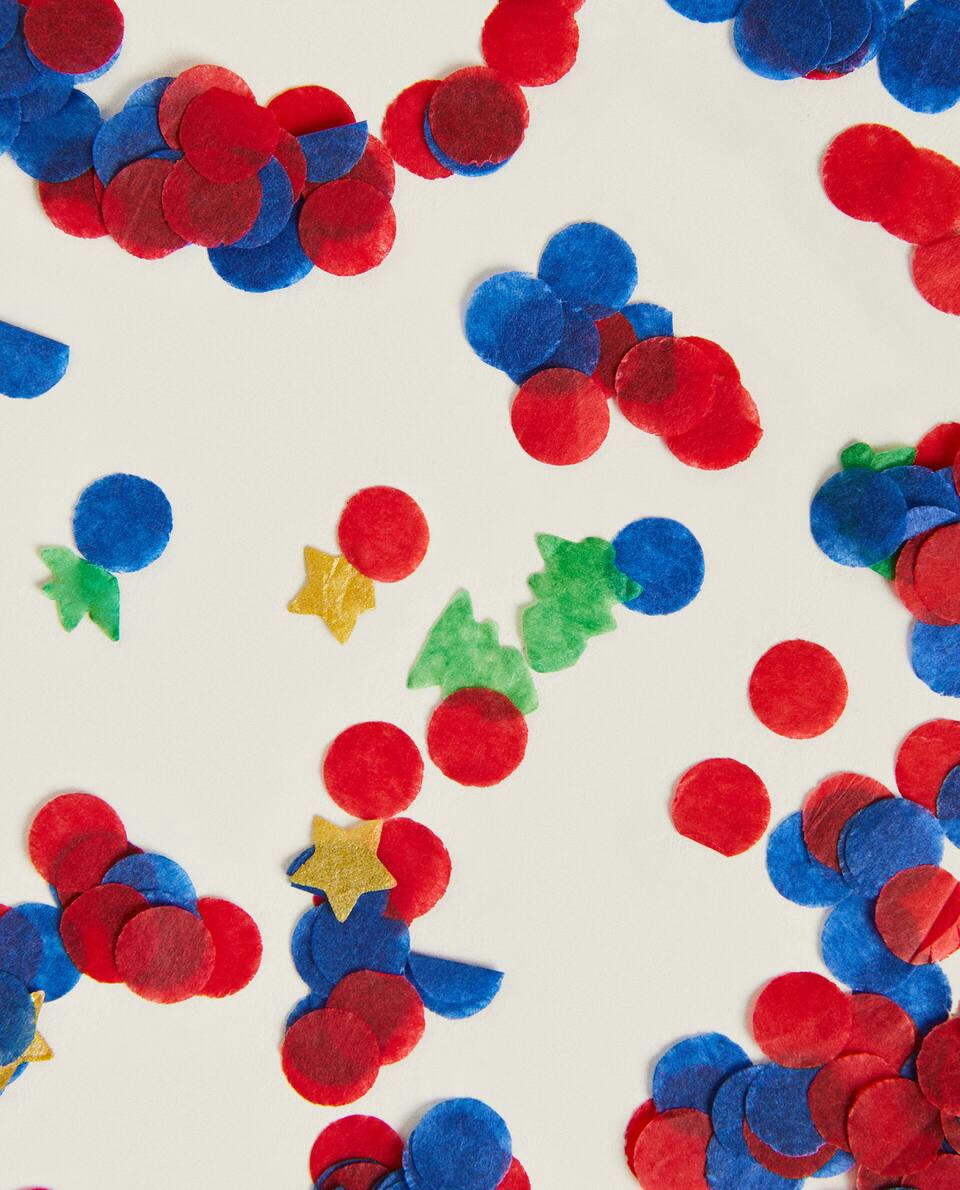 CONFETE DE PAPEL DE NATAL INFANTIL