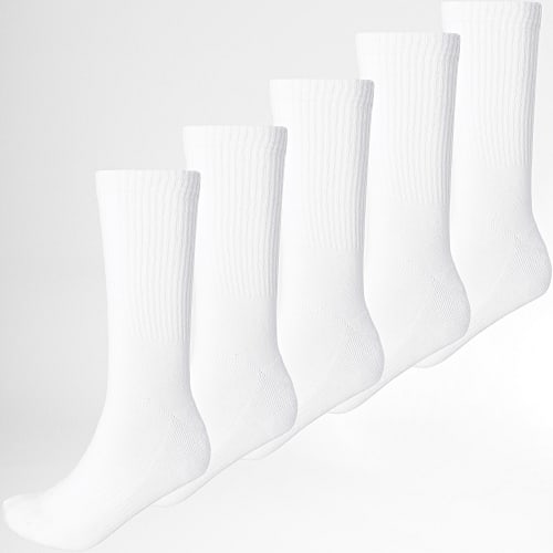 Lot De 5 Paires De Chaussettes 0005 Blanc