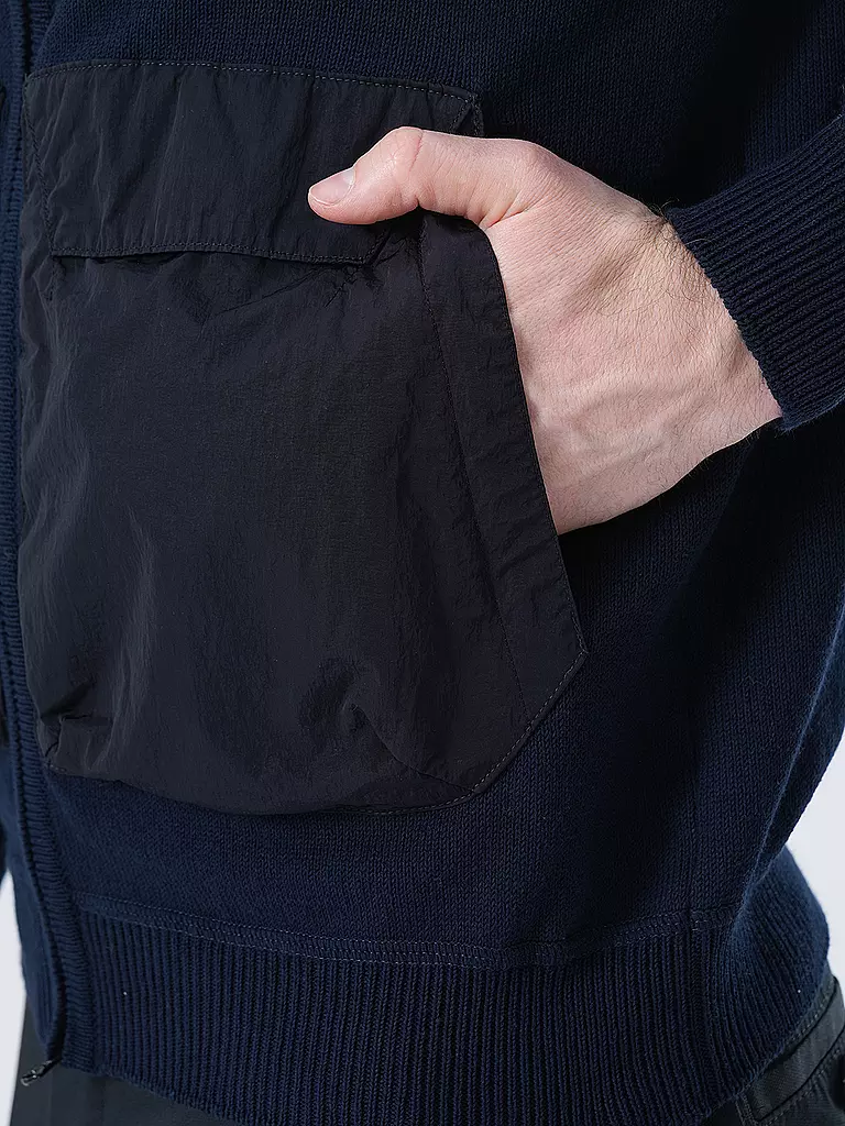 CP COMPANY Strickjacke  dunkelblau