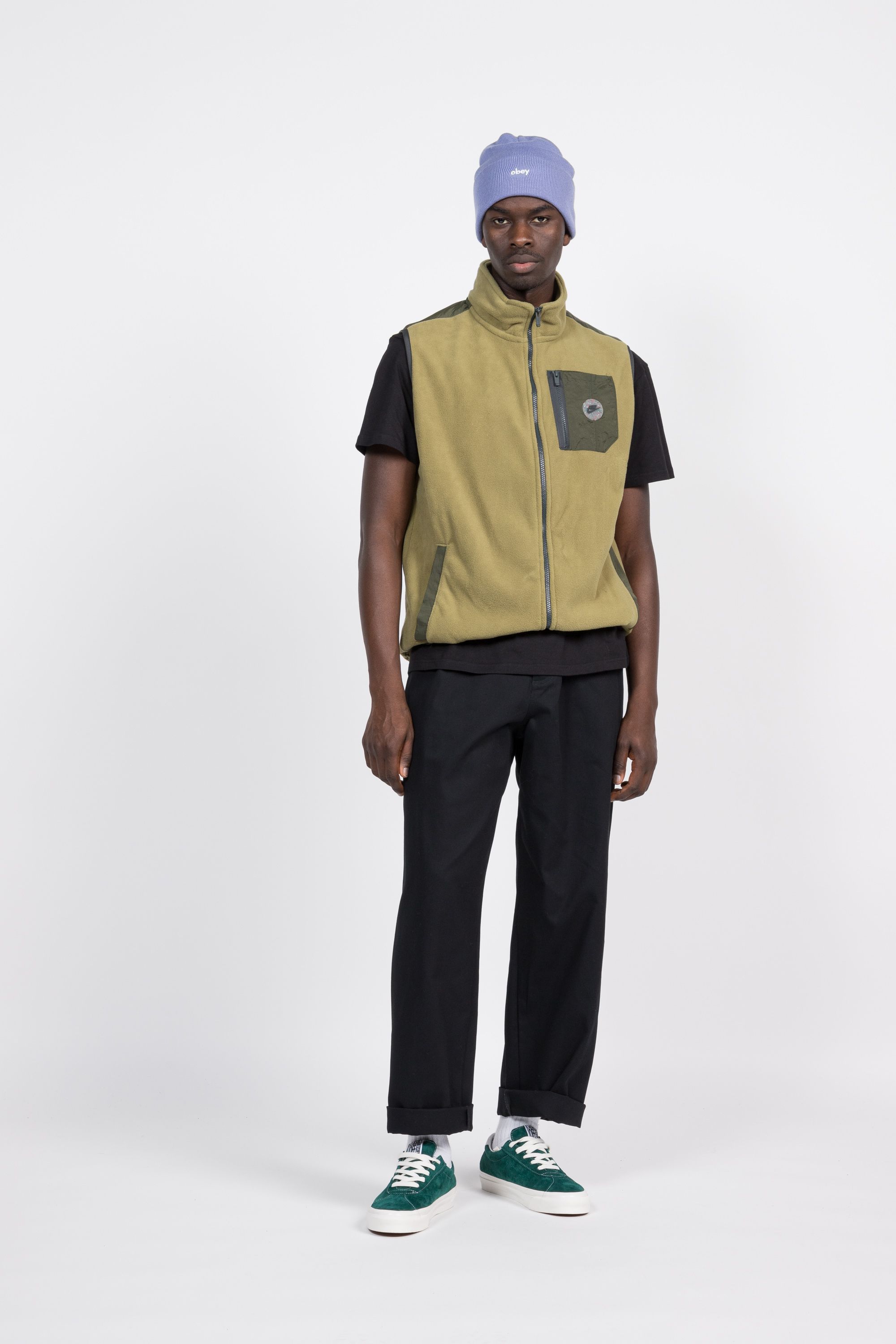 NIKE polaire  Vert