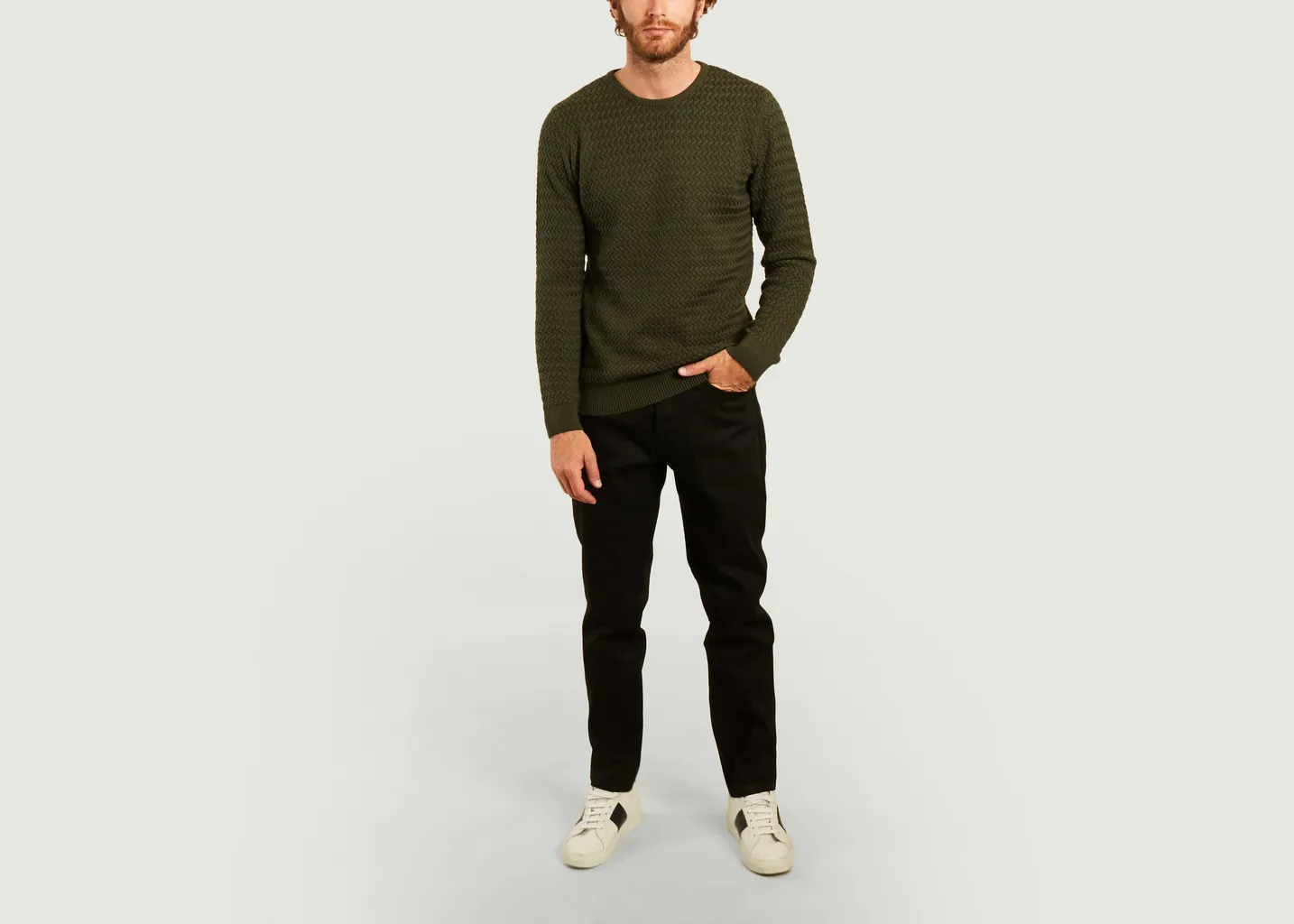 Jean UB644 relaxed tapered 11oz stretch selvedge The Unbranded Brand