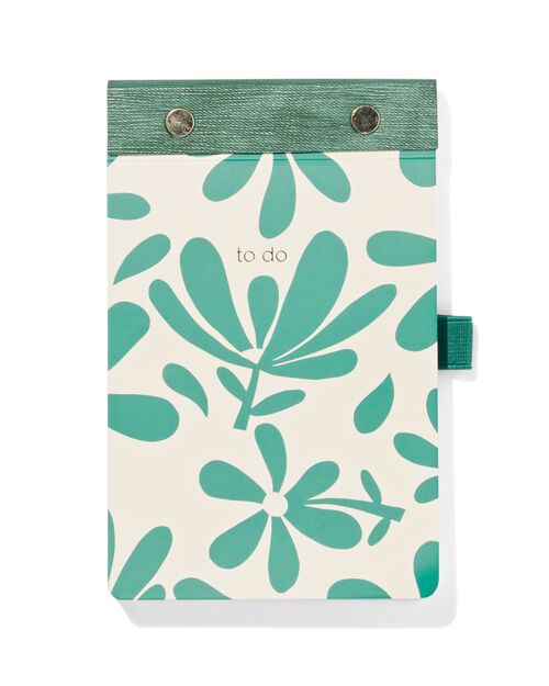 carnet 17.5x11cm fleur