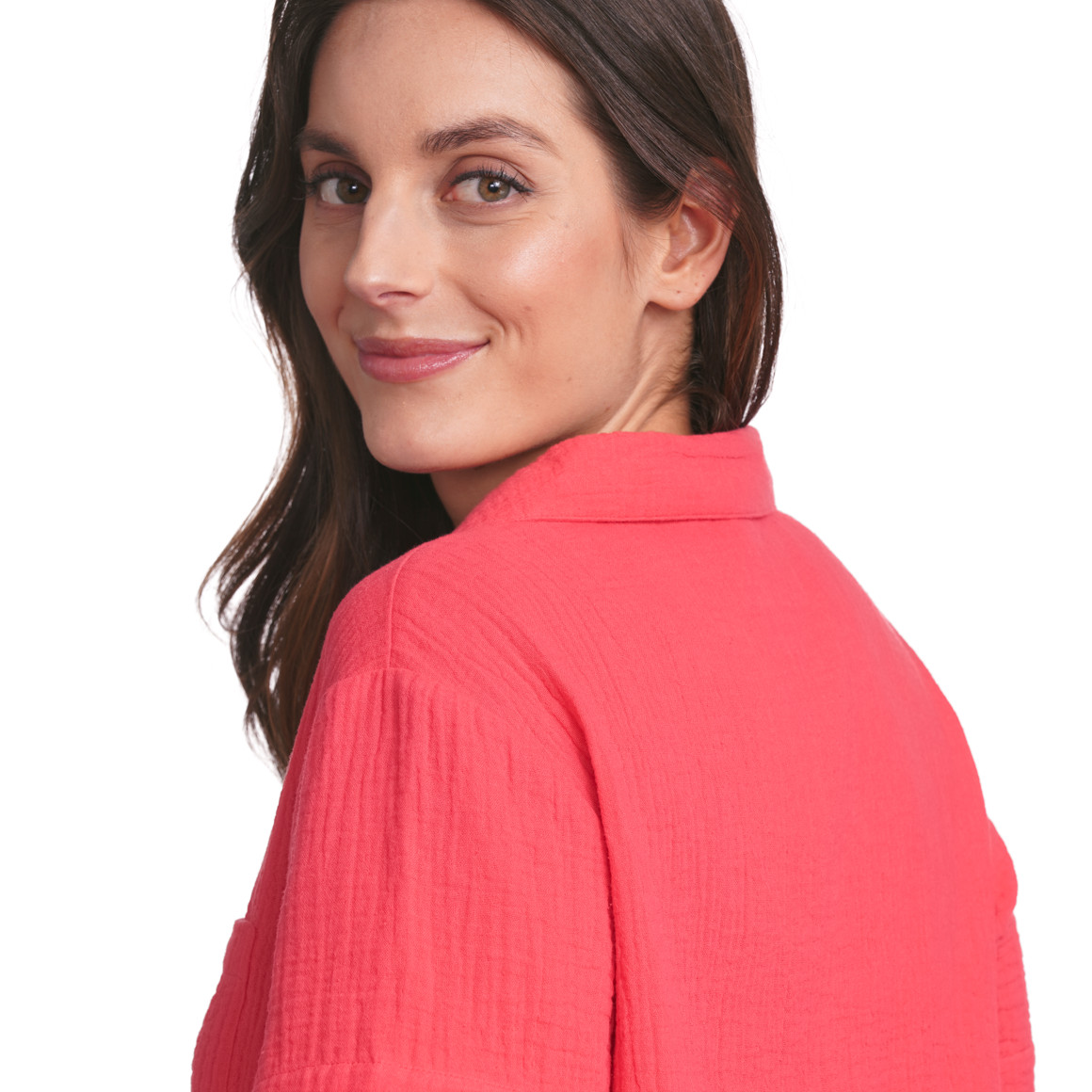 Gina Benotti Damen Musselin-Shorty hellrot