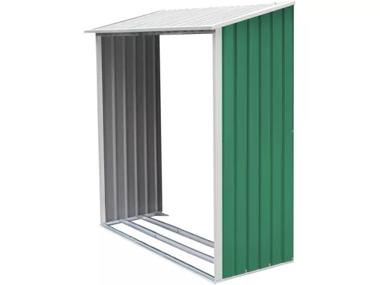 Option abri bûches pour abri de jardin 