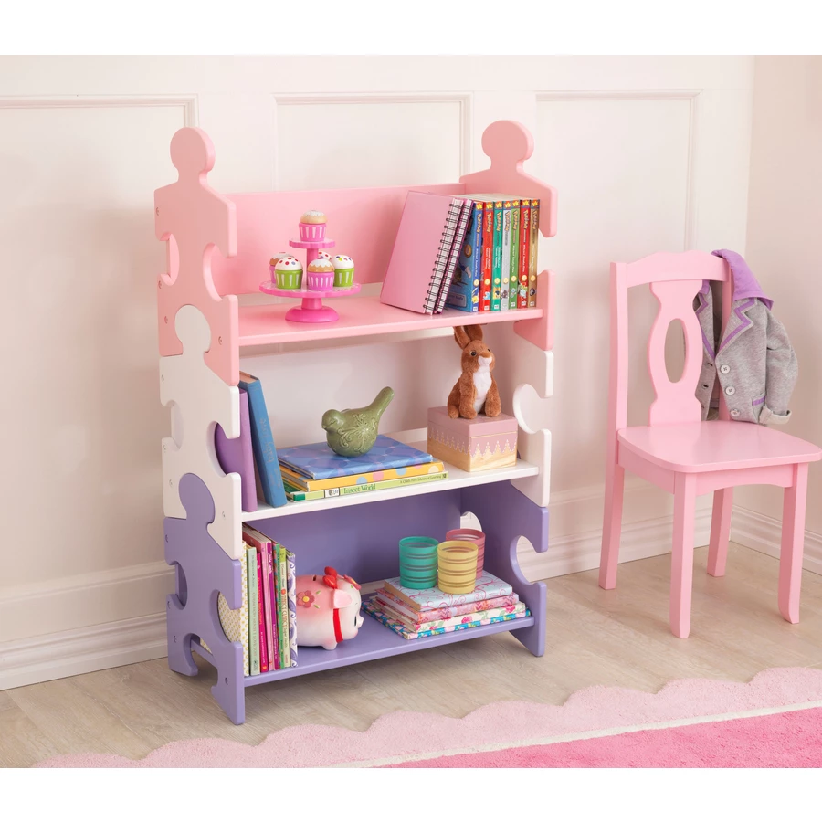 KidKraft® Bücherregal Puzzle Pastell