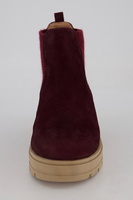 Chelsea-Boots, Elastikeinsatz, Nappaleder, Komfortweite