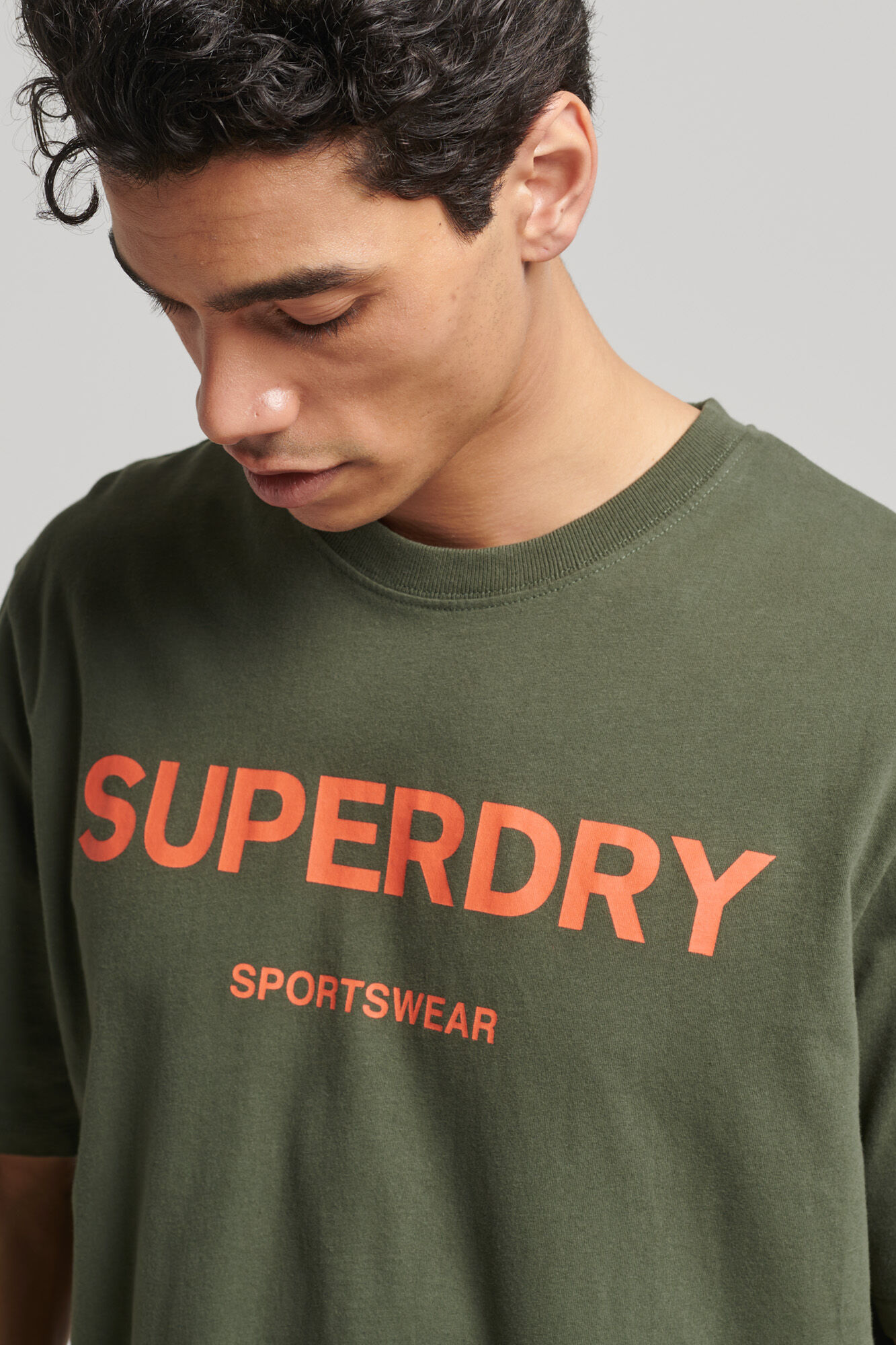 Camiseta Code Core Sport - Cáqui Escuro