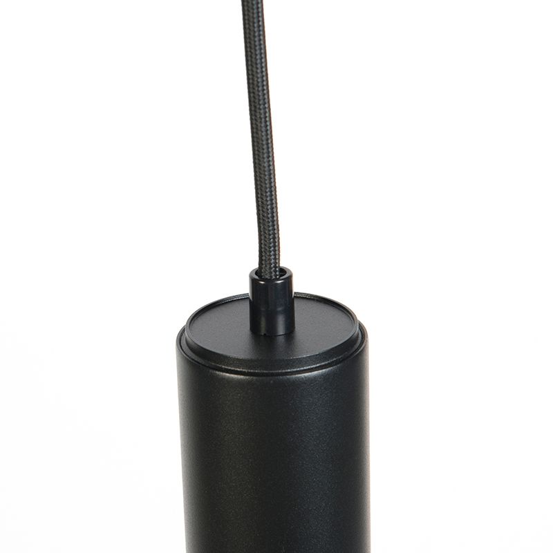 Design hanglamp zwart GU10 50mm - Tuba small