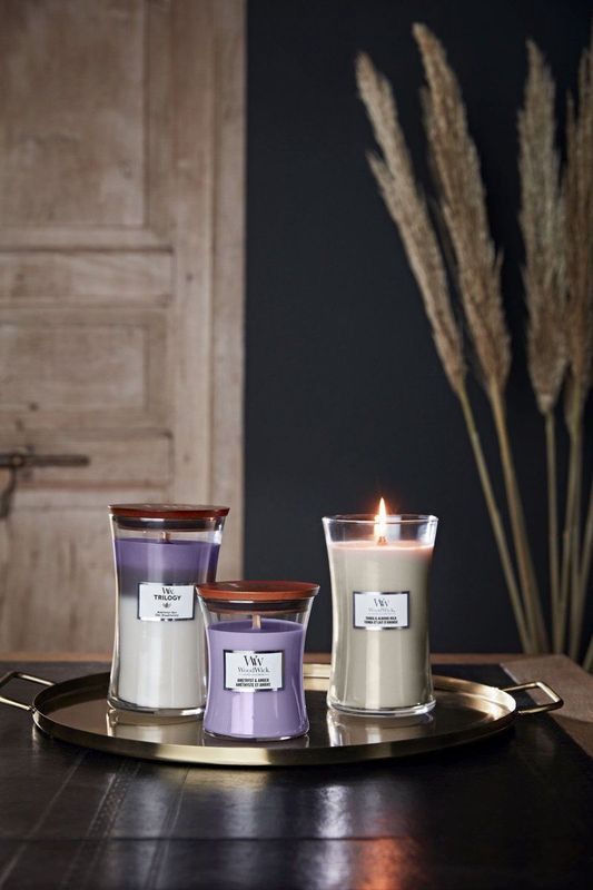 WoodWick - Amethyst Sky - Geurkaars - Large Jar - 610 g