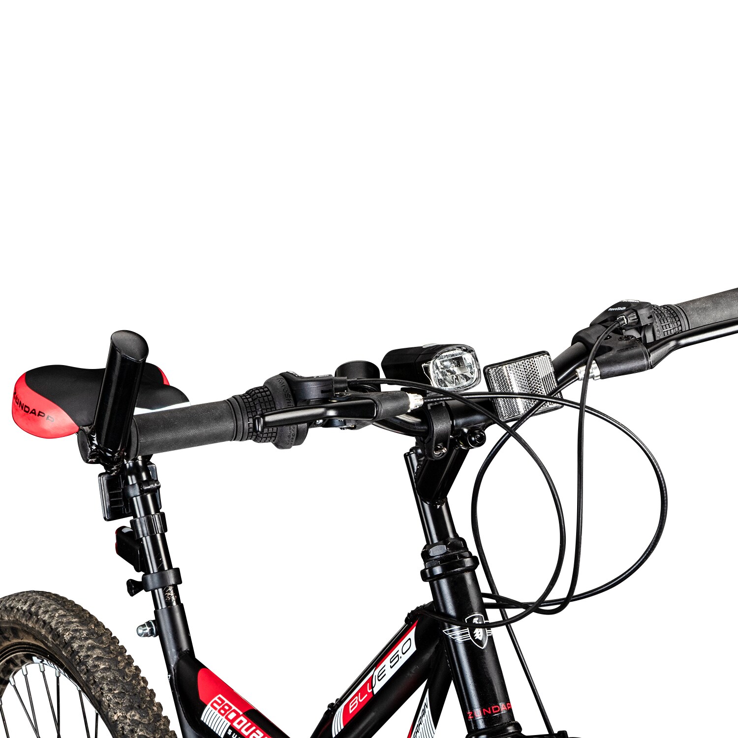 Zündapp ZA.K.50 Batterieleuchten-Set LED Fahrradlicht Fahrrad Beleuchtung StVZO
