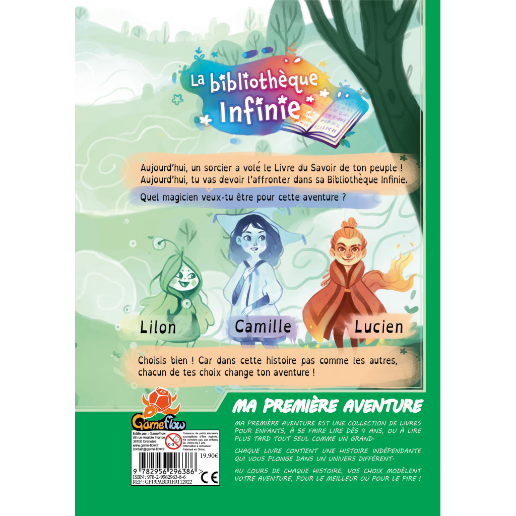 Ma Première Aventure - La Bibliothèque Infinie