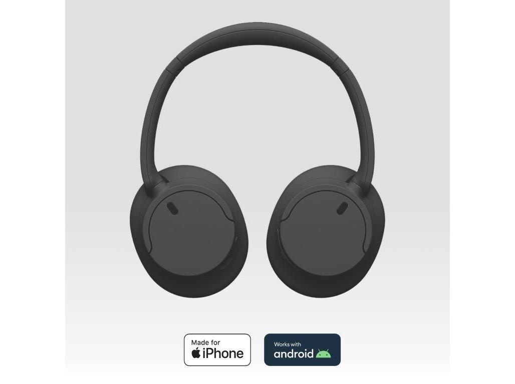AUSCULTADORES SEM FIO SONY WHCH720NB PRETO