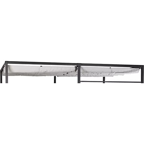 Java pergola tag - lysegrå