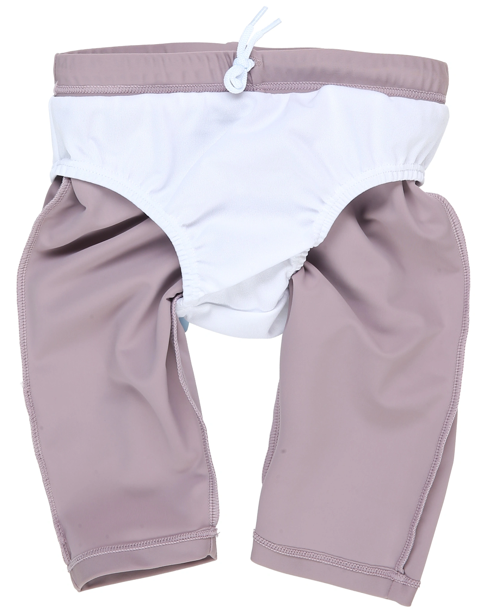 Capri-Badehose SWEETHEART mit Windeleinsatz in lila
