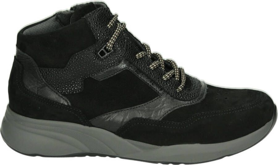 Durea 9778~H~~~~~~~~~~~~~~~~~~~~~~~~ Half-hoge schoenen Zwart