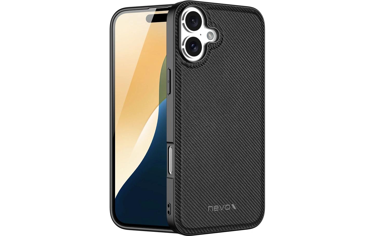 Back Cover StyleShell Nylo iPhone 16 Plus SchwarzSchutzhülle für das Apple iPhone 16 Plus