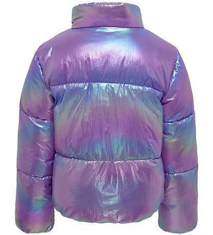 Kids Only Steppjacke - KogCeline - Purple Opulenz/Metallic