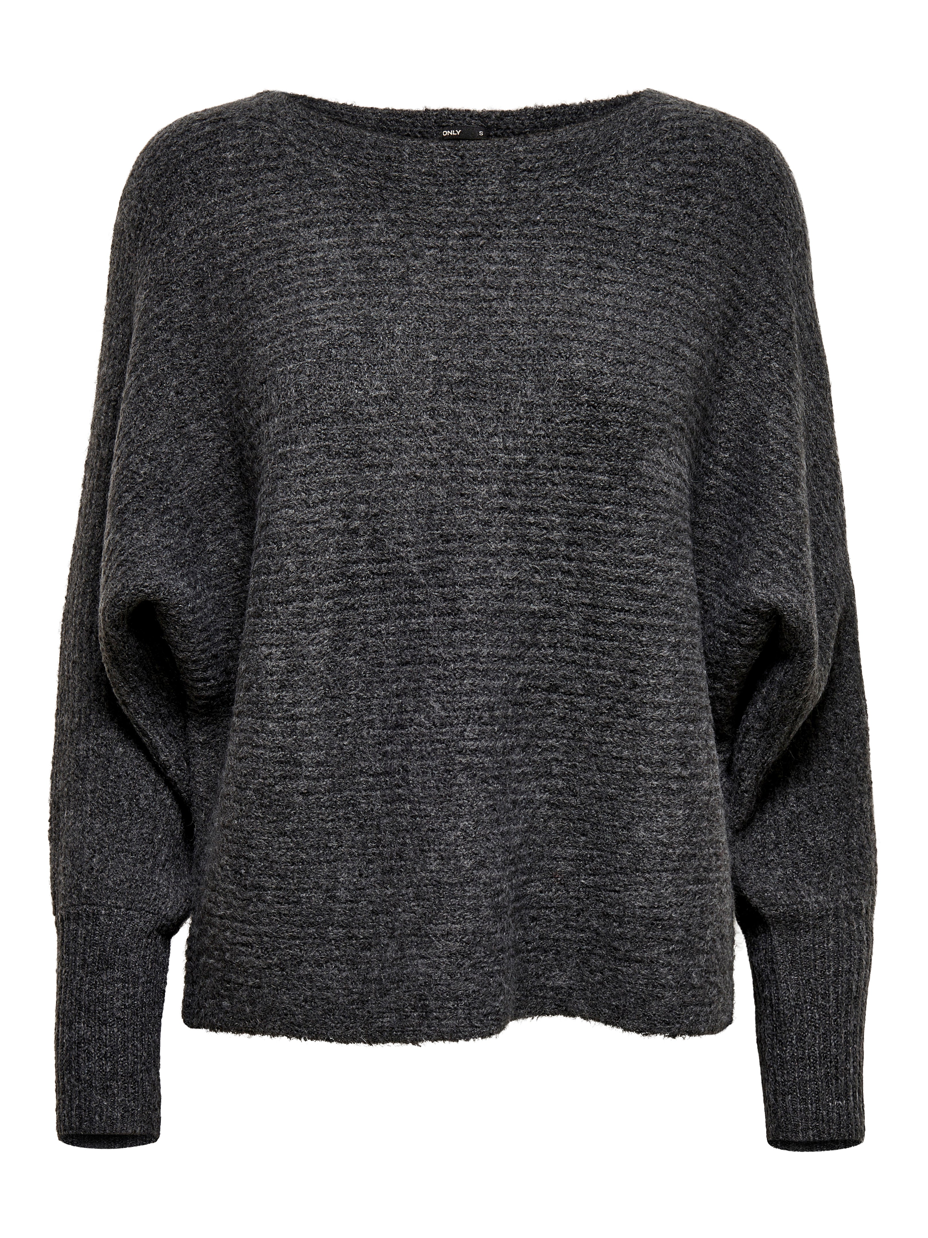 ONLDANIELLA Strickpullover Dark Grey Melange
