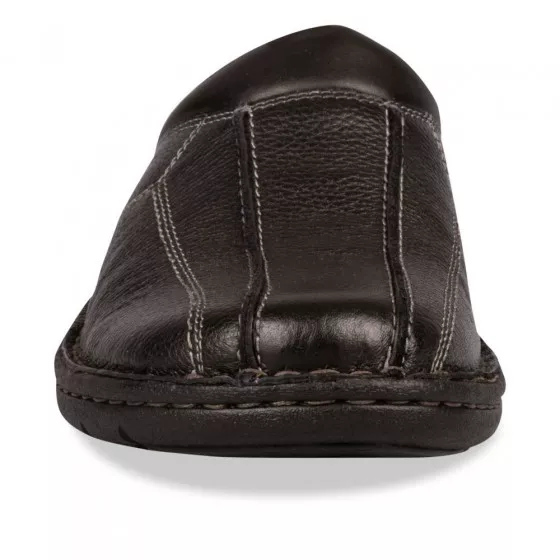 Mules NOIR NEOSOFT RELAX CUIR