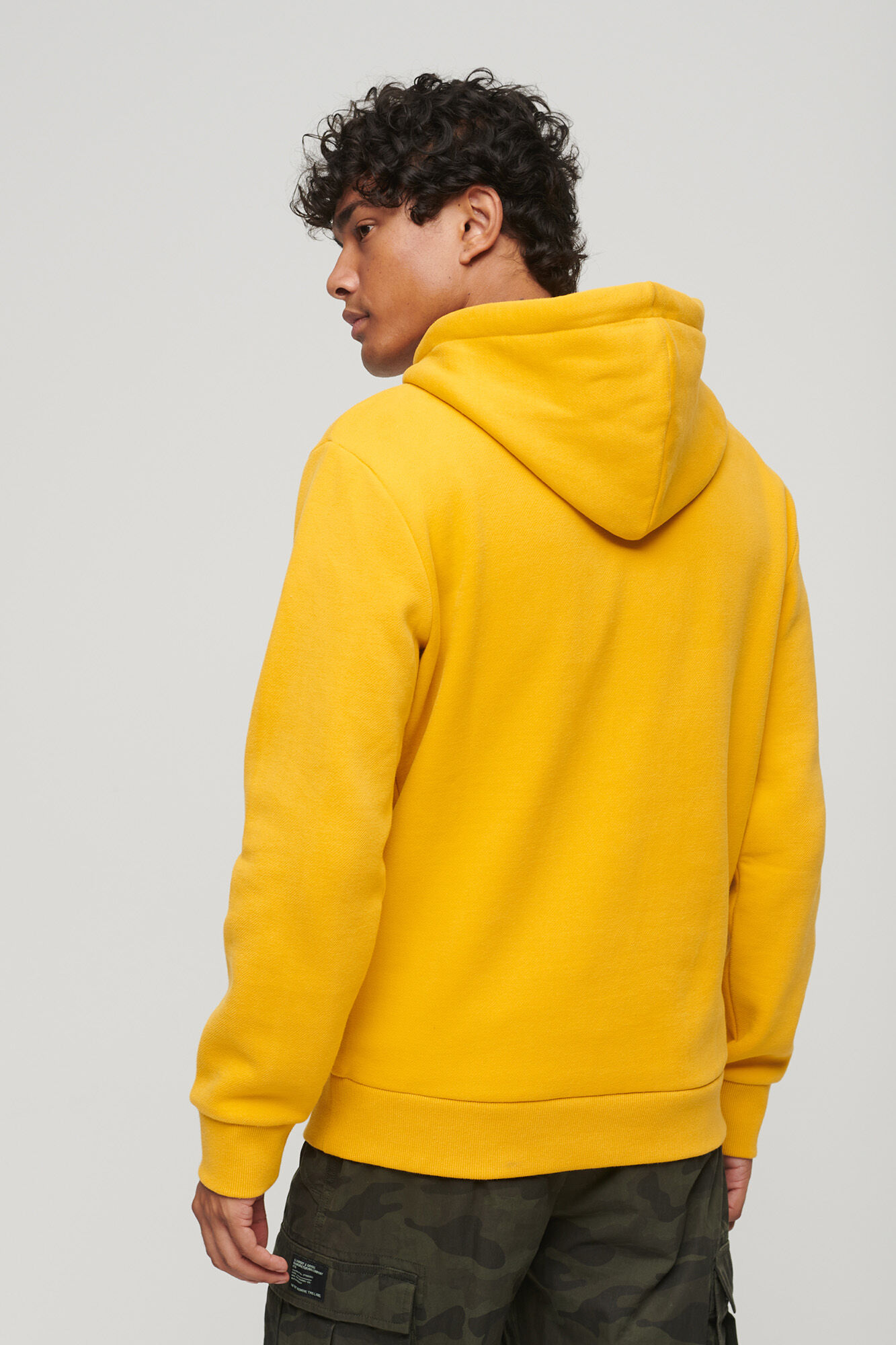 Moletom com Capuz Estampado com Letras Atléticas