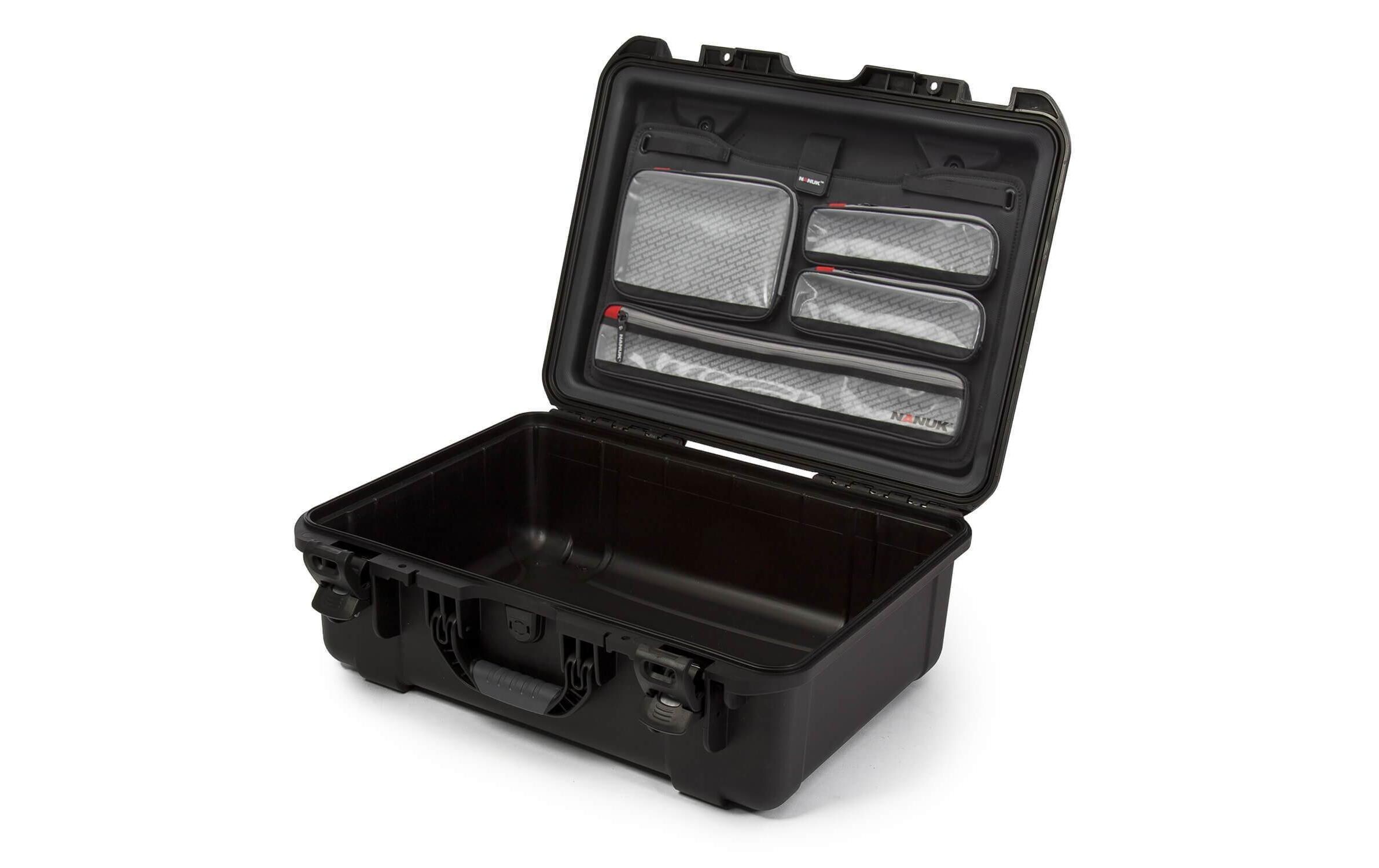 Einbaurahmen Deckel Organizer für Mod. 940<br>Hochwertiger Organizer für den Deckel des Kunststoffkoffers 940