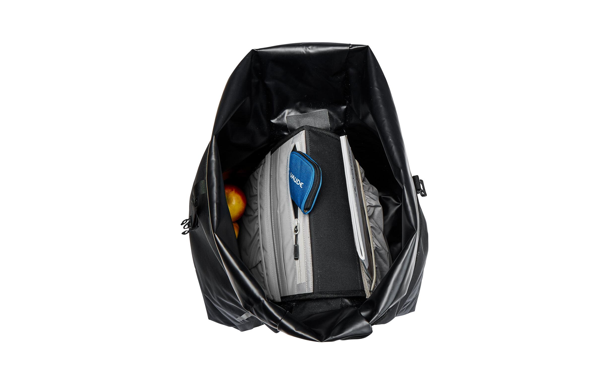Hinterradtasche Proof Double UL Schwarz<br>Doppel-Fahrradtasche