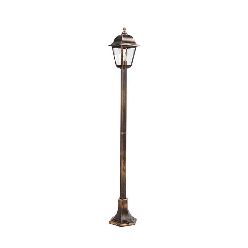 Klassieke lantaarn antiek goud 122 cm IP44 - Capital